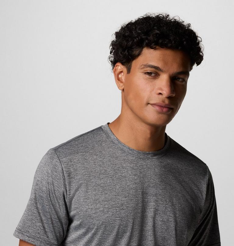 Men's Columbia Hike Technical T-Shirt, Color: Black Heather, image 5
