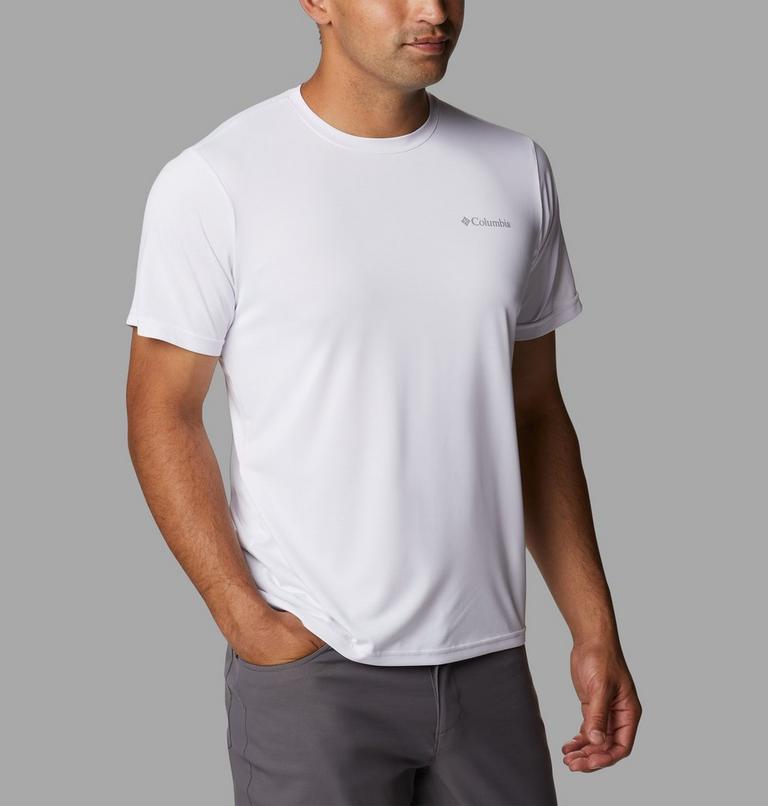 Men's Columbia Hike Technical T-Shirt, Color: White, image 5