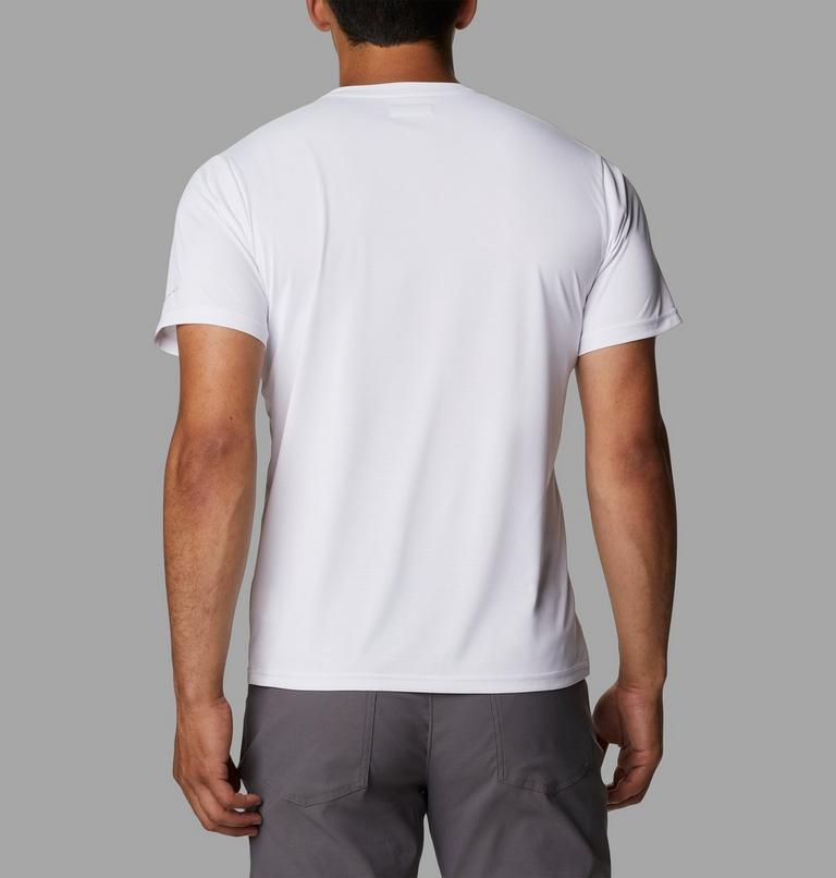 Men's Columbia Hike Technical T-Shirt, Color: White, image 2
