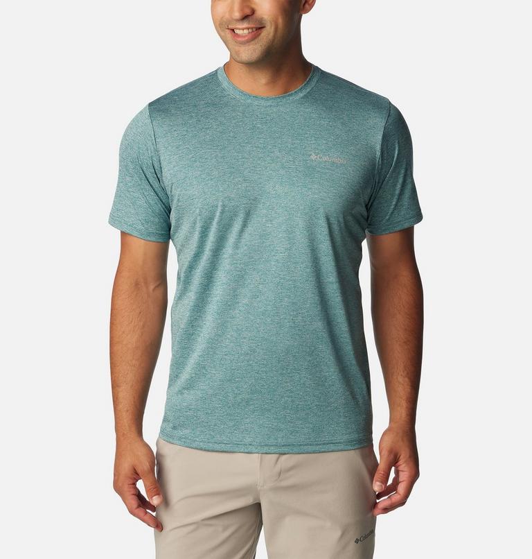Men's Columbia Hike Technical T-Shirt, Color: Cloudburst Heather, image 1