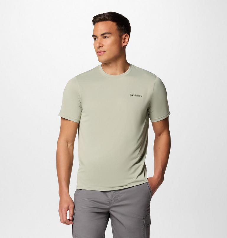 Men's Columbia Hike Technical T-Shirt, Color: Safari, image 5