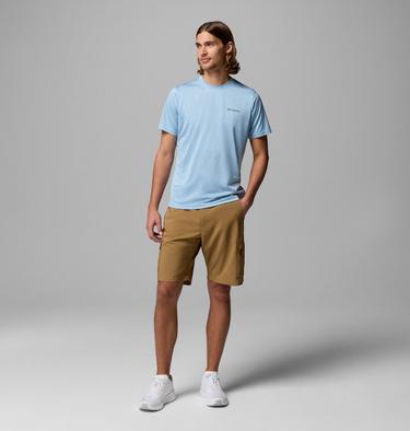 Columbia Hike Crew, Color: Ripple Blue Heather, image 6