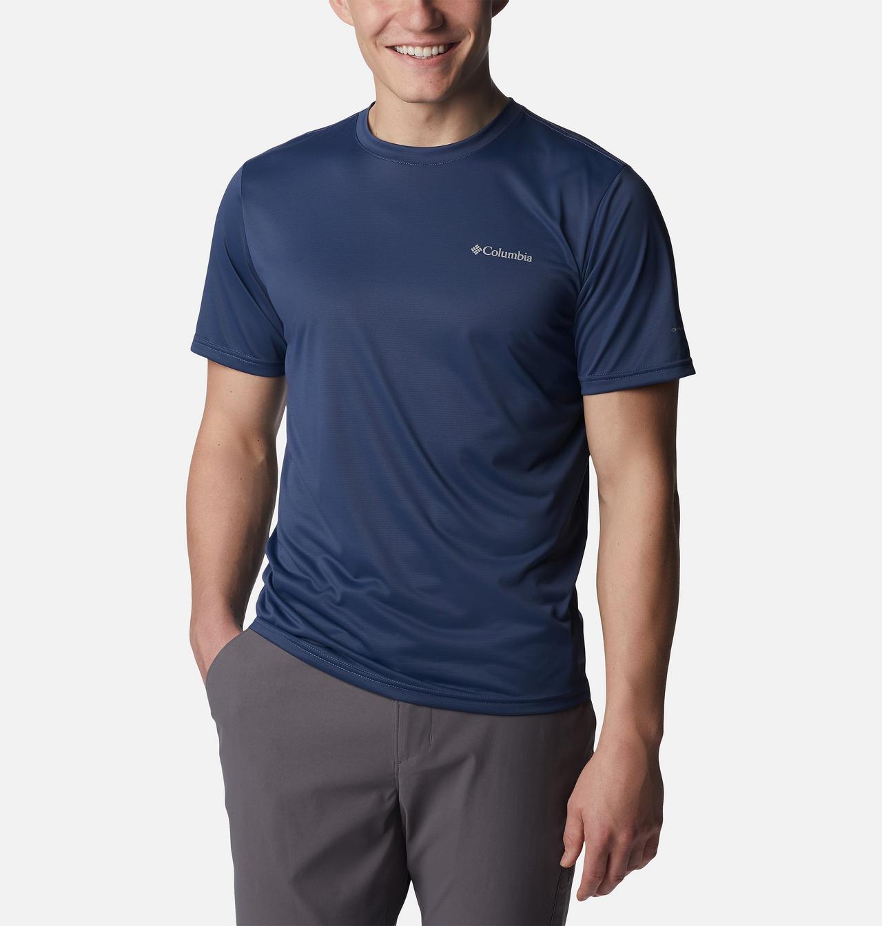 Men's Columbia Hike™ Crew Short Sleeve Shirt | 478 | L 5