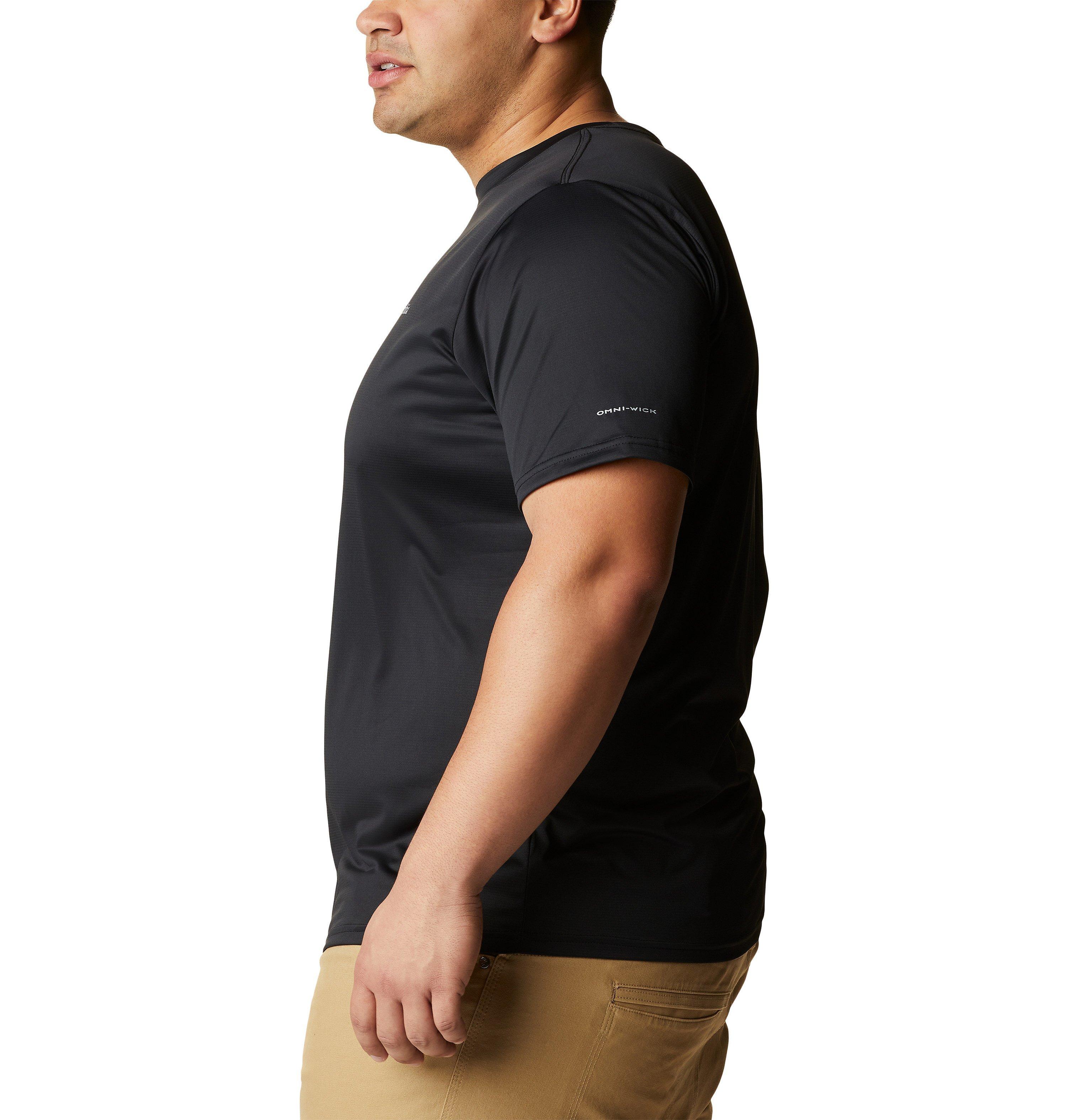 Men's Columbia Hike Crew Short Sleeve Shirt - Big | 010 | 1X 3