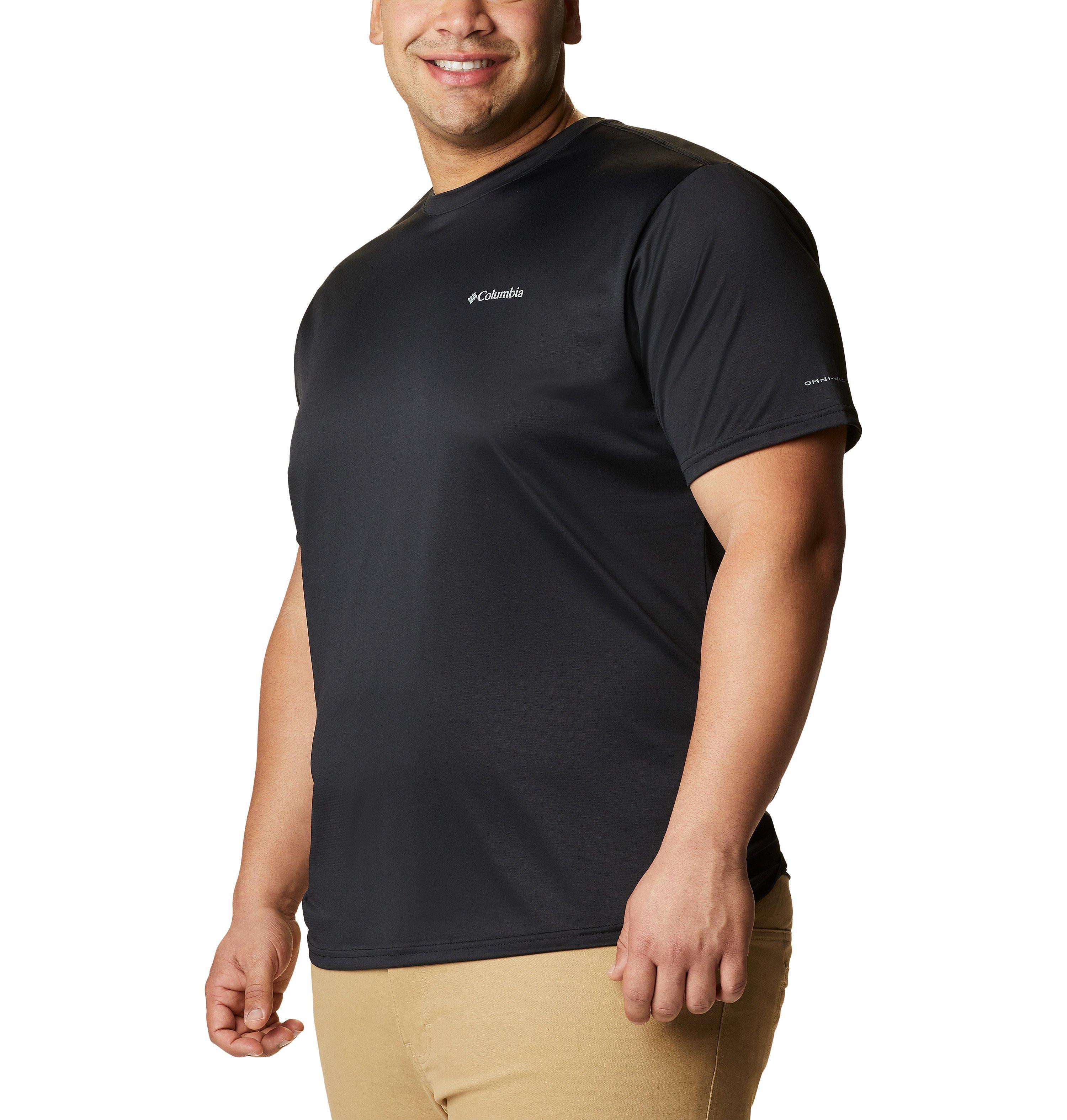 Men's Columbia Hike Crew Short Sleeve Shirt - Big | 010 | 1X 5