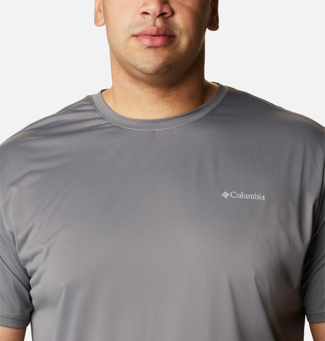 Men's Columbia Hike™ Crew Short Sleeve Shirt - Big 4