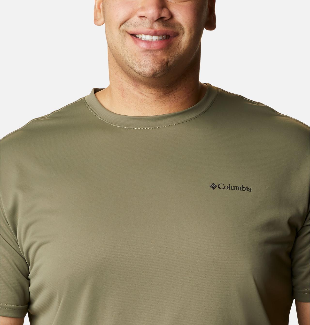 Men's Columbia Hike™ Crew Short Sleeve Shirt - Big 4