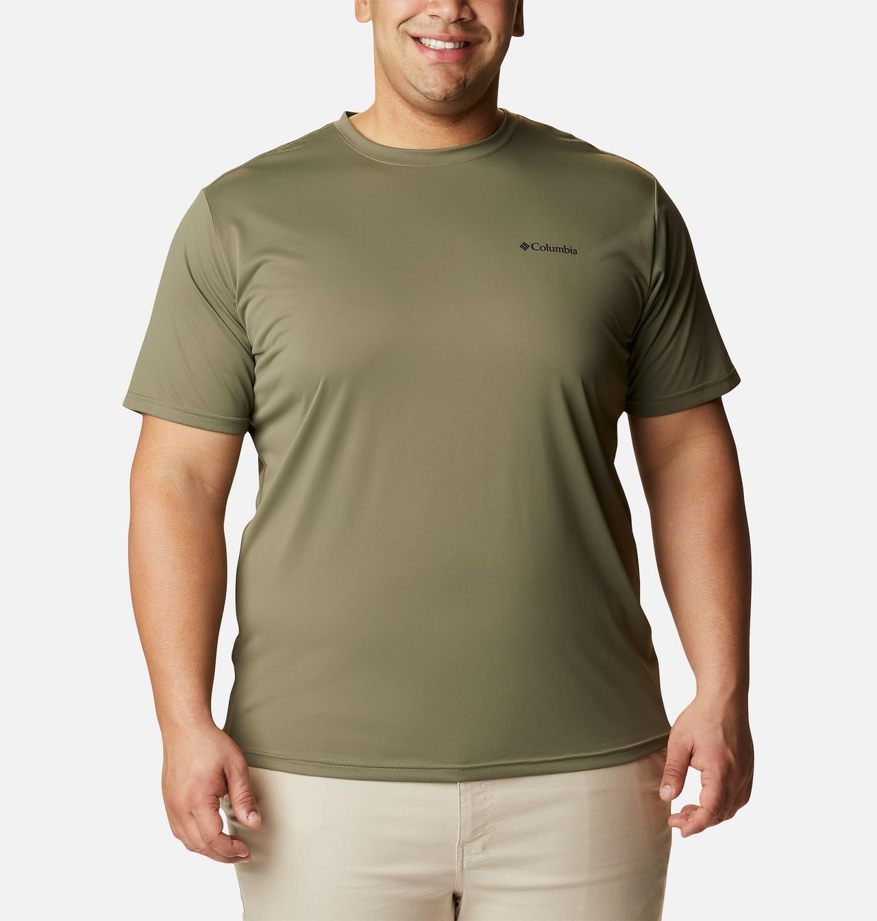 Men's Columbia Hike™ Crew Short Sleeve Shirt - Big 1