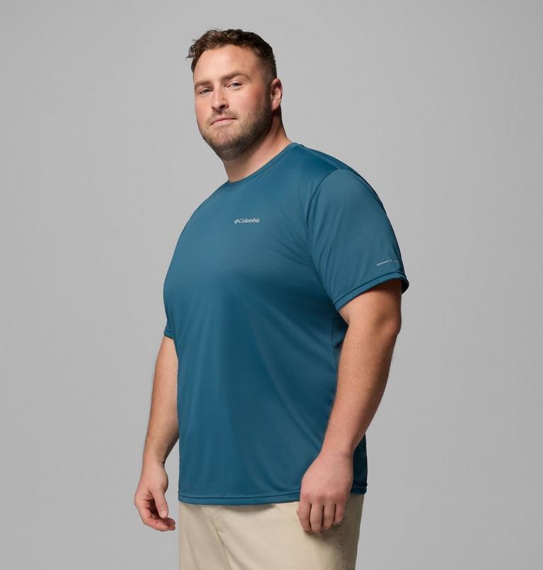 Men&rsquo;s Columbia Hike Technical T-Shirt - Extended Size, Color: Everblue, image 4