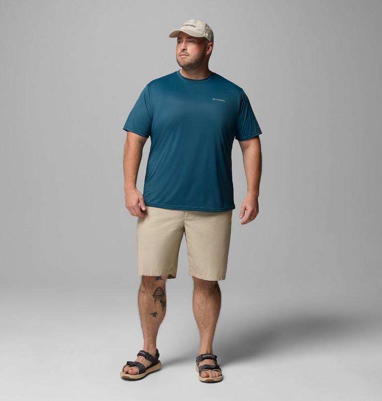 Men&rsquo;s Columbia Hike Technical T-Shirt - Extended Size, Color: Everblue, image 2