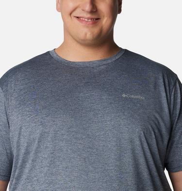 Men&rsquo;s Columbia Hike Technical T-Shirt - Extended Size, Color: Collegiate Navy Heather, image 4
