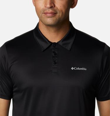 Men's Columbia Hike Technical Polo, Color: Black, image 8