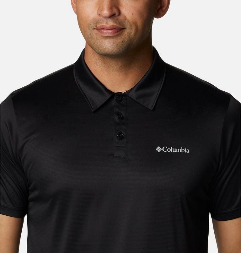 Polo Columbia Hike para hombre, Color: Black, image 4