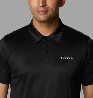 Men's Columbia Hike Technical Polo, Color: Black, image 12