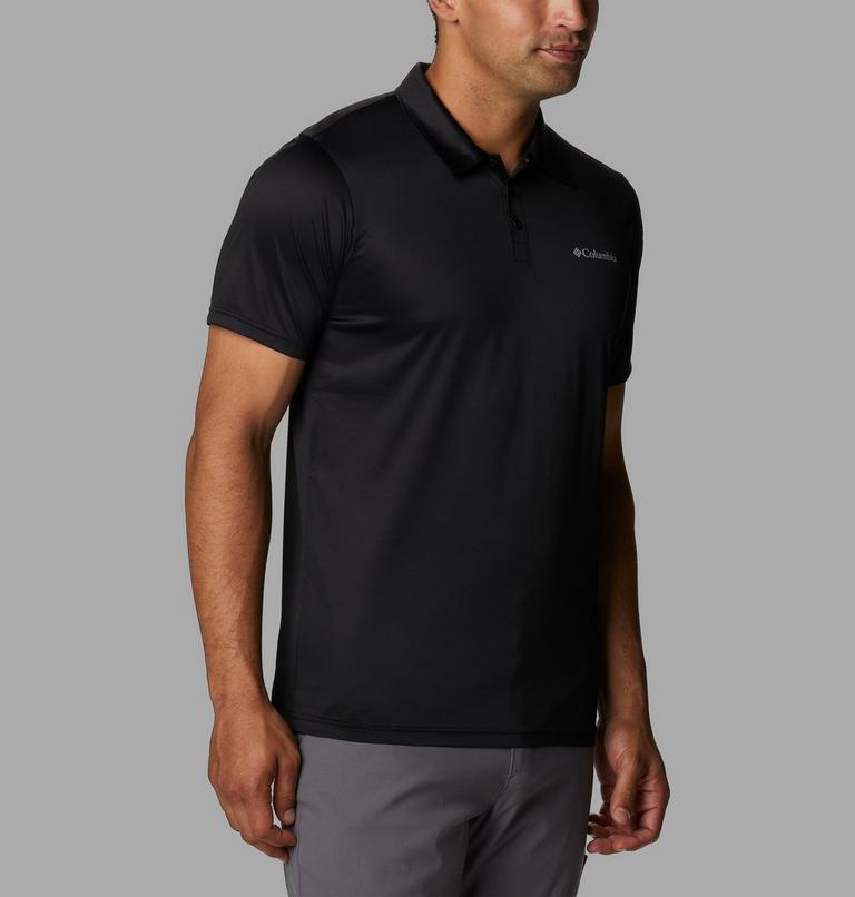 Men's Columbia Hike Technical Polo, Color: Black, image 5