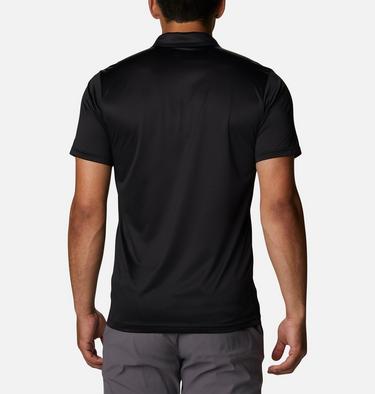 Men's Columbia Hike Technical Polo, Color: Black, image 4