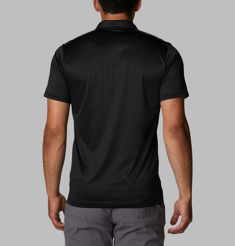 Men's Columbia Hike Technical Polo, Color: Black, image 2