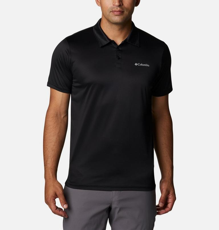 Polo Columbia Hike para hombre, Color: Black, image 1