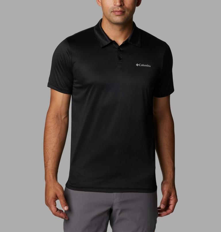 Men's Columbia Hike Technical Polo, Color: Black, image 1