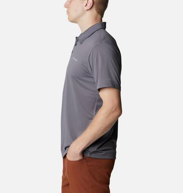Men's Columbia Hike Technical Polo, Color: City Grey, image 27