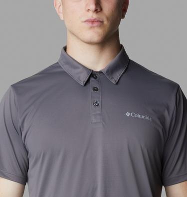 Men's Columbia Hike Technical Polo, Color: City Grey, image 28