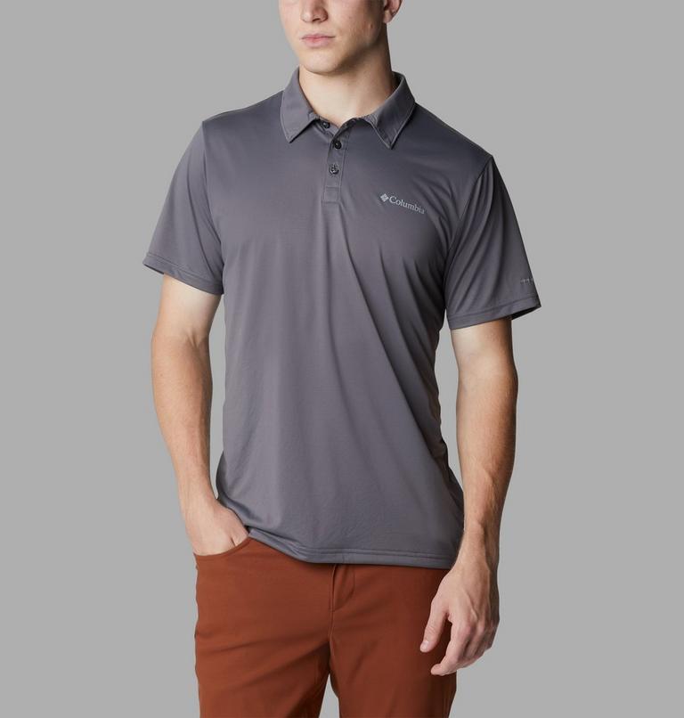 Men's Columbia Hike Technical Polo, Color: City Grey, image 1