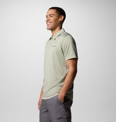 Men's Columbia Hike Technical Polo, Color: Safari, image 3