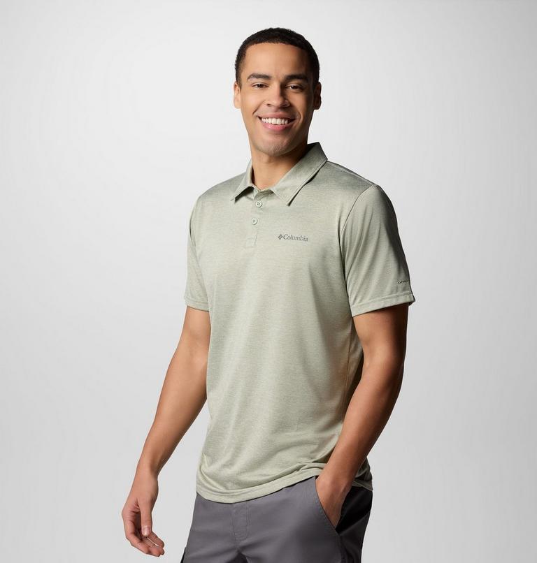 Men's Columbia Hike Technical Polo, Color: Safari, image 5