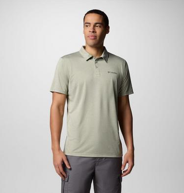 Men's Columbia Hike Technical Polo, Color: Safari, image 1