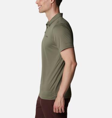 Men's Columbia Hike Technical Polo, Color: Stone Green, image 11