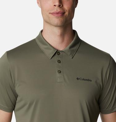 Men's Columbia Hike Technical Polo, Color: Stone Green, image 12