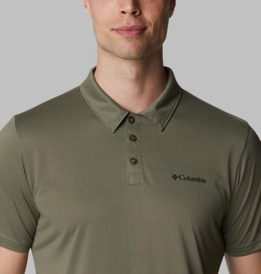 Men's Columbia Hike Technical Polo, Color: Stone Green, image 24