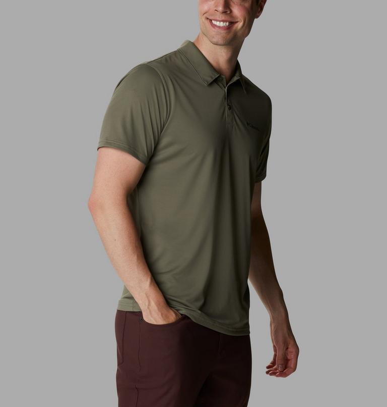 Men's Columbia Hike Technical Polo, Color: Stone Green, image 5