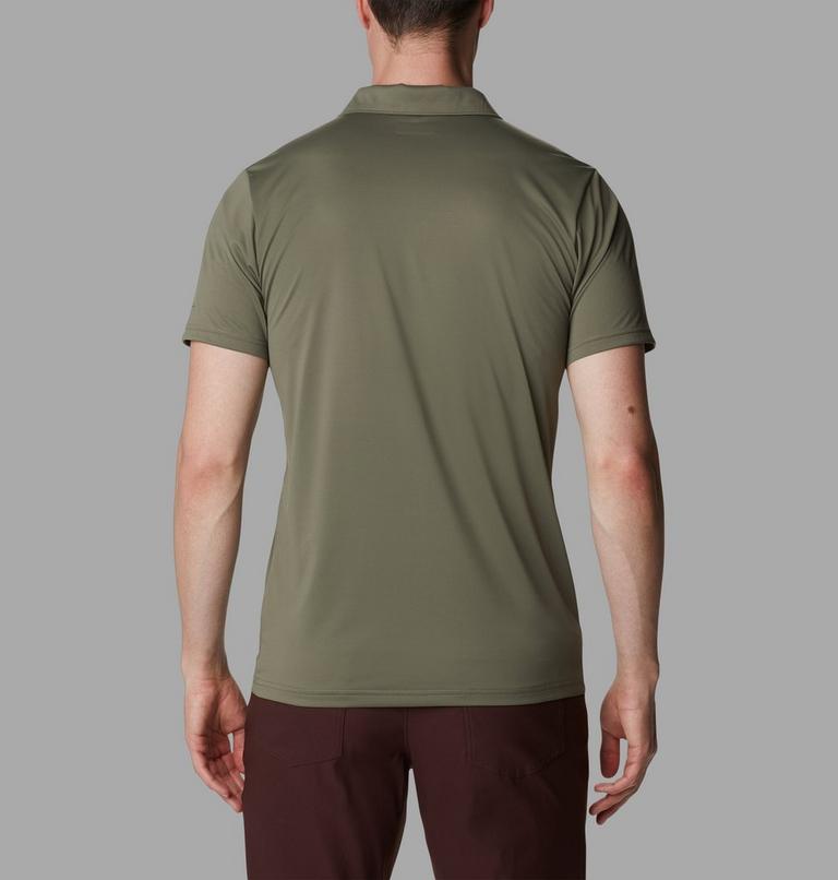 Men's Columbia Hike Technical Polo, Color: Stone Green, image 2