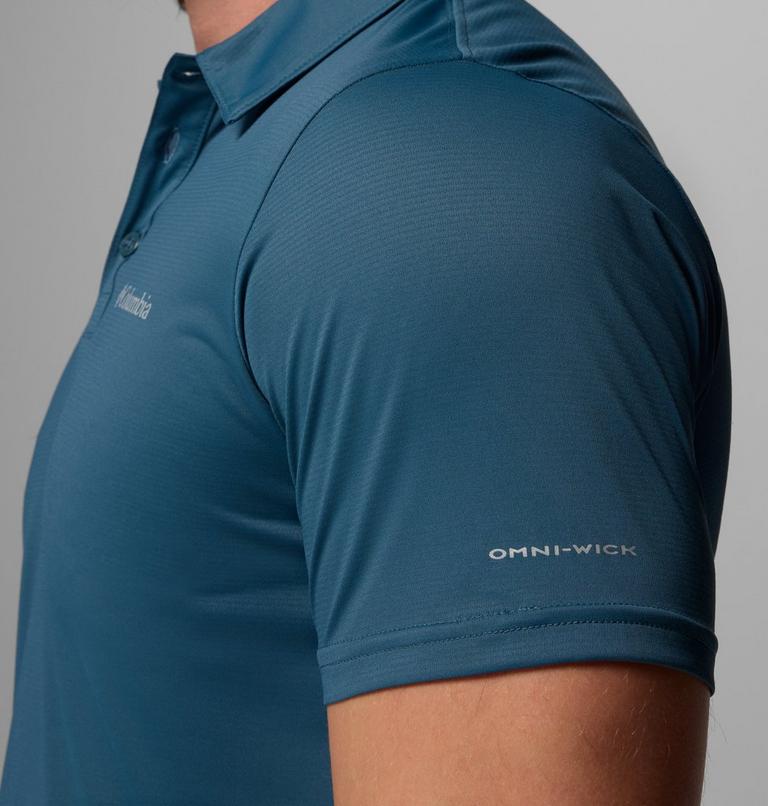 Men's Columbia Hike Technical Polo, Color: Everblue, image 6