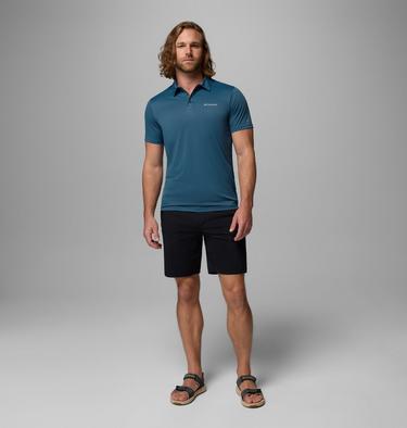 Men's Columbia Hike Technical Polo, Color: Everblue, image 6