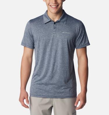 Men's Columbia Hike Technical Polo, Color: Collegiate Navy Heather, image 15