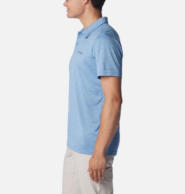 Men's Columbia Hike Technical Polo, Color: Skyler Heather, image 3
