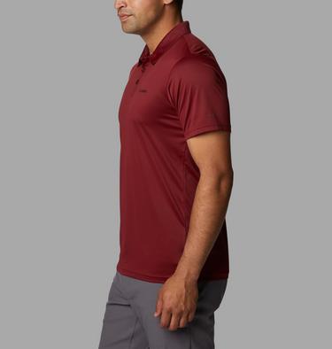 Men's Columbia Hike Technical Polo, Color: Red Jasper, image 19