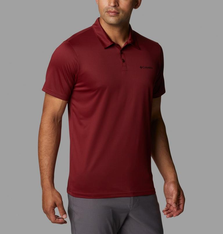 Polo Columbia Hike para hombre, Color: Red Jasper, image 5