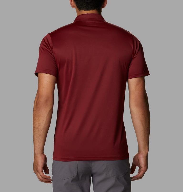 Polo Columbia Hike para hombre, Color: Red Jasper, image 2