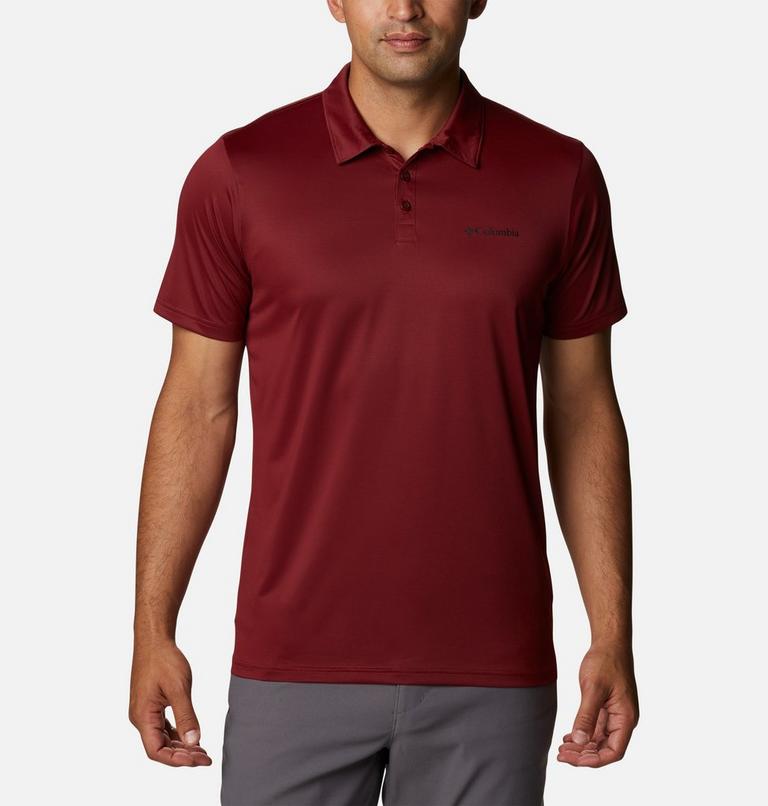 Polo Columbia Hike Homme, Color: Red Jasper, image 1