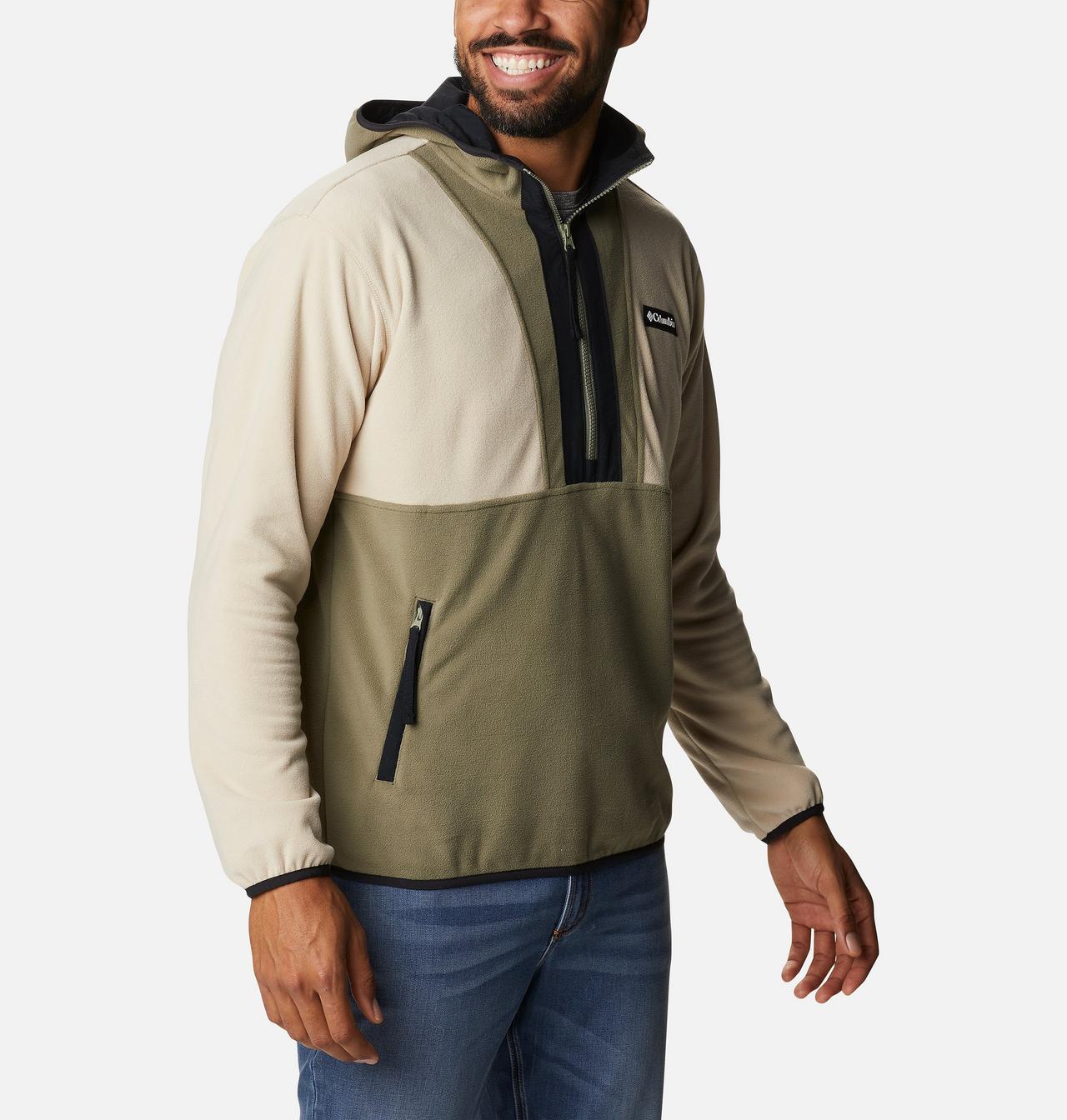 Men's Back Bowl™ Lite Half Zip Fleece Hoodie 5