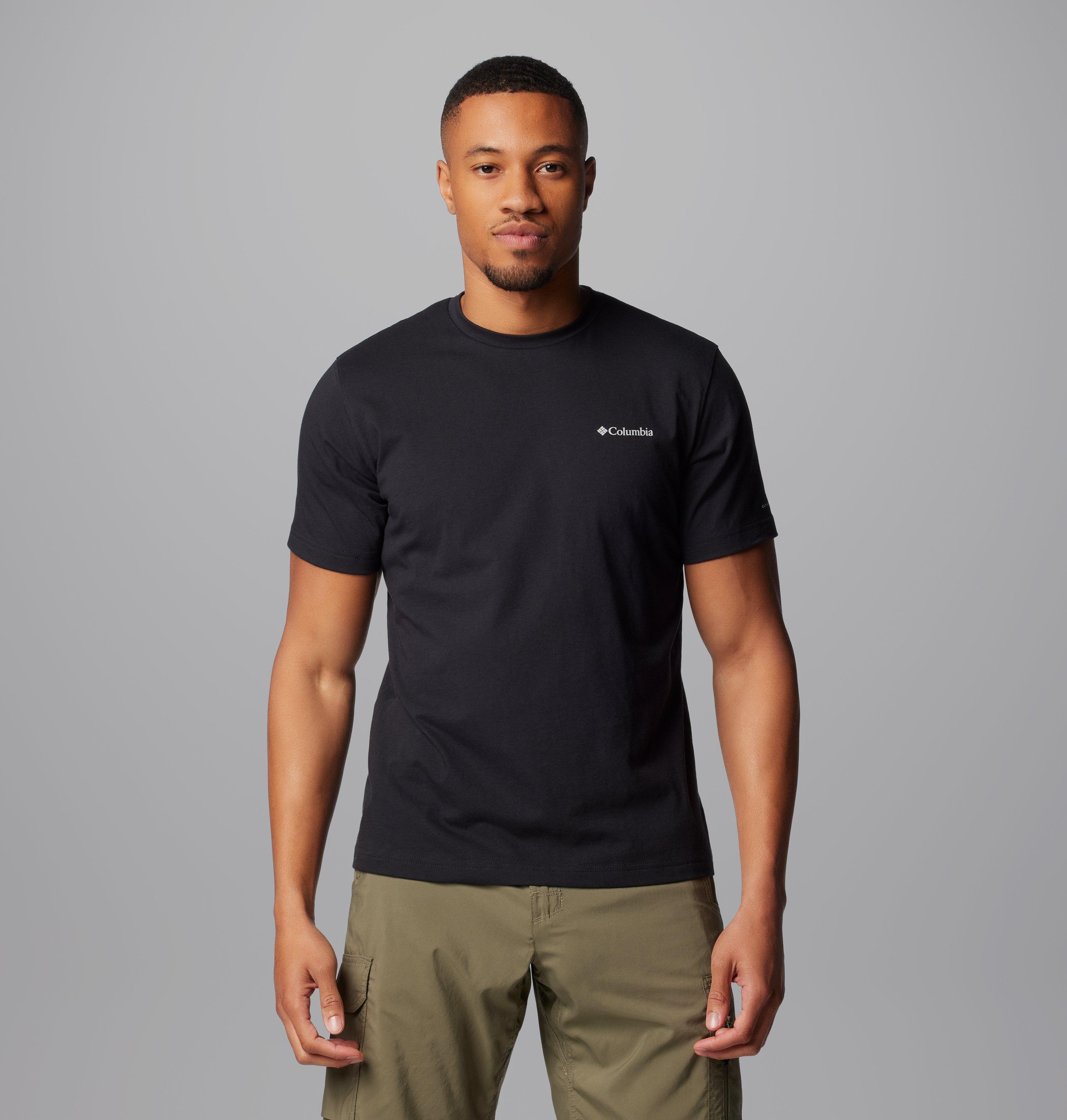 Columbia Sportswear Men's Black Columbia - Thistletown Hills™ Short Sleeve Shirt - Large