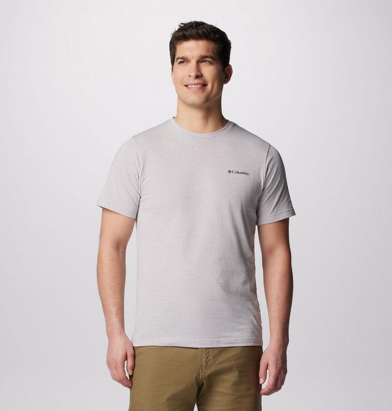 Men's Thistletown Hills Short Sleeve Shirt, Color: Columbia Grey Heather, image 1