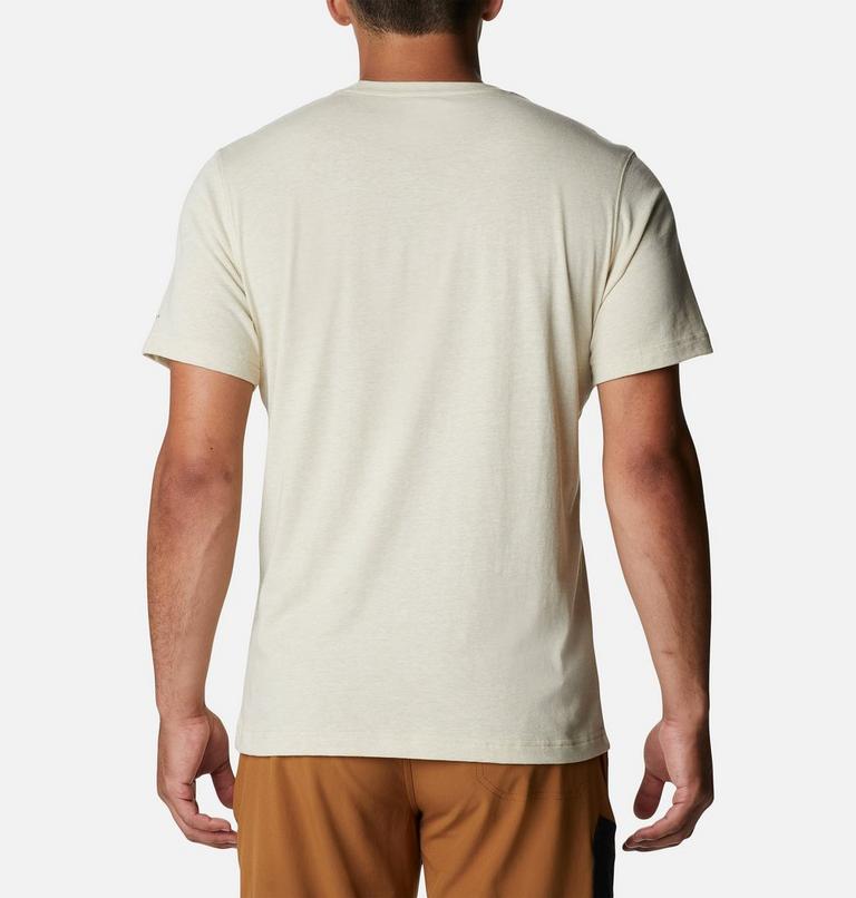 Camiseta de manga corta Thistletown Hills para hombre, Color: Ancient Fossil Heather, image 2