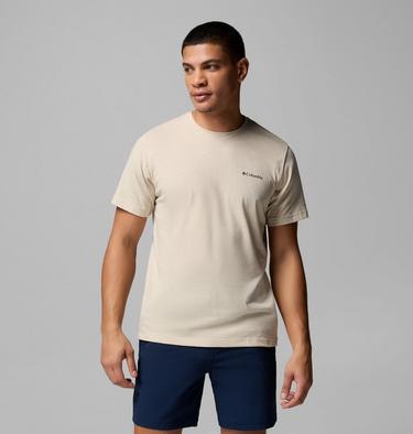 Men's Thistletown Hills Short Sleeve Shirt, Color: Ancient Fossil Heather, image 5