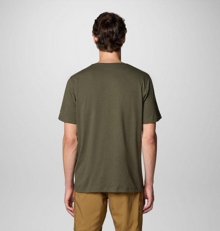 Men's Thistletown Hills Short Sleeve Shirt, Color: Greenscape Heather, image 2
