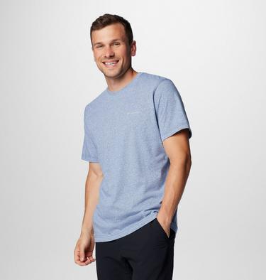 Men's Thistletown Hills Short Sleeve Shirt, Color: Mountain Blue Heather, image 20