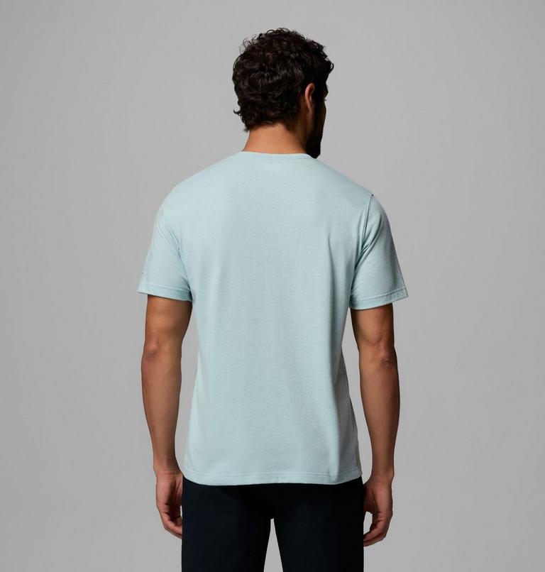 Thistletown Hills Short Sleeve, Color: Crushed Blue, Heather, image 3